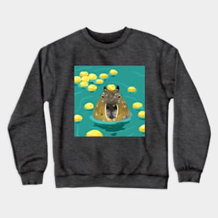 Capybath Crewneck Sweatshirt